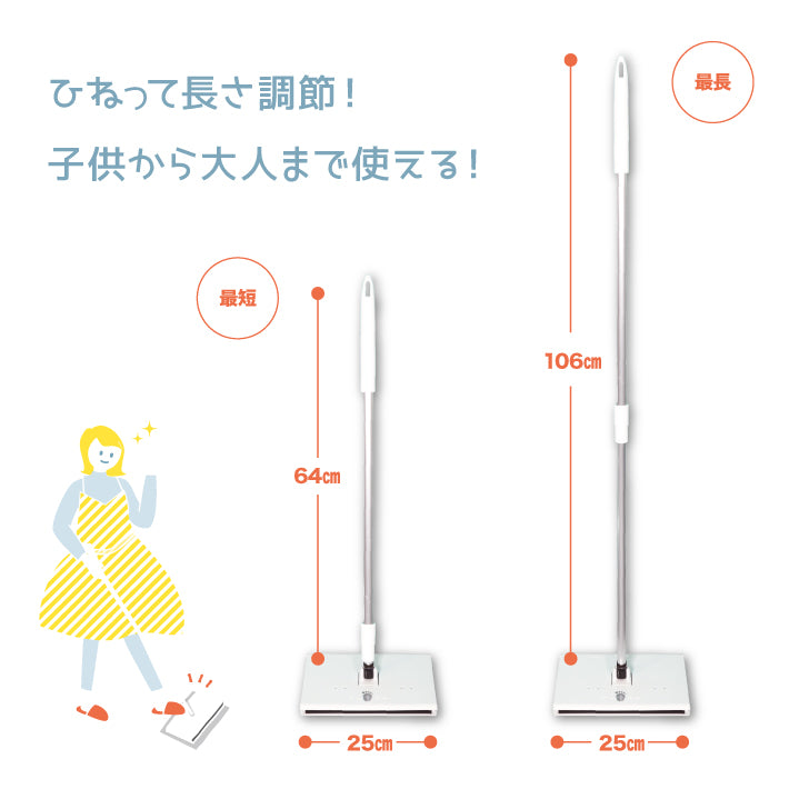 ワッぺ タップモッパー 立体エッジクロス付 – 【公式】KYOWAオンライン